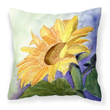 Caroline'S Treasures Rdr2001Pw1414 Flower Sunflower Decorative Canvas Fabric Pillow, Large, Multicolor