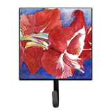 Caroline'S Treasures Rdr2007Sh4 Flower-Amaryllis Leash Holder Or Key Hook, Small, Multicolor