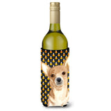 Candy Corn Chihuahua Halloween Wine Bottle Beverage Insulator Beverage Insulator Hugger Rdr3016Literk