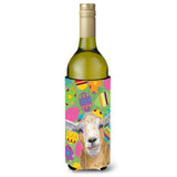 Eggtravaganza Goat Easter Wine Bottle Beverage Insulator Beverage Insulator Hugger Rdr3021Literk