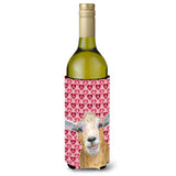 Hearts And Love Goat Wine Bottle Beverage Insulator Beverage Insulator Hugger Rdr3026Literk