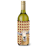 Fall Leaves Goat Wine Bottle Beverage Insulator Beverage Insulator Hugger Rdr3027Literk