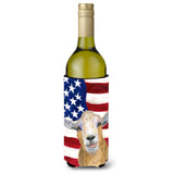 Usa American Goat Wine Bottle Beverage Insulator Beverage Insulator Hugger Rdr3028Literk