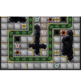 Renegade Game Studios: Robo Rally - Thrills & Spills Expansion - Strategy Programmed Movement Board Game, Racetrack, New Grids,