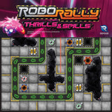 Renegade Game Studios: Robo Rally - Thrills & Spills Expansion - Strategy Programmed Movement Board Game, Racetrack, New Grids,