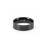 RG600B B.Tiff Black Simplicity 6mm Stacking Plain Ring