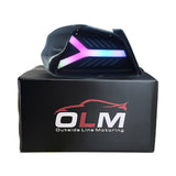 OLM Y-Spec LED Taillights (Smoke Lens White Optic w/RGB) - 2015-2021 WRX / STI