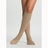 Sigvaris Sigvaris186CB30 1520 mm Hg Mens Casual Cotton Socks Khaki Size B