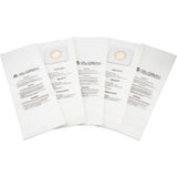 Replacement Hepa Disposable Dust Bags 5/Pack For Global Industrial™ Upright Vacuum 641835