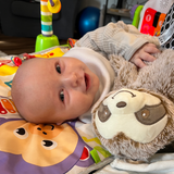 Crinkle Cuddler-Sensory Plush Sloth