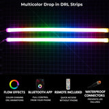 Ram 1500 (Mid-Level Trim) Multicolor DRL Boards (2019-2024)