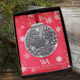 Rock-N-Roll Santa Ornament