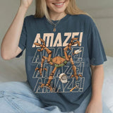 "Rocky Amaze" Project Hail Mary T-Shirt - Inspirational Eridian Engineer Graphic Tee, Premium 100% Cotton Sci-Fi Reader Gift, Amaze Amaze Amaze Bookish Top, Ryland Grace & Rocky Space Shirt, Soft Lived-In Heavyweight Nerd Culture Apparel