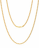 Gold Rope Chain (3mm)