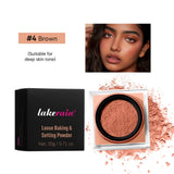Lakerain Loose Baking Setting Powder Oil Control Natural Matte Finish Long Lasting Makeup Setting Powder Korean Cosmetic 4colors