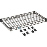 Nexel® S1430B Black Epoxy Wire Shelf 30W X 14D