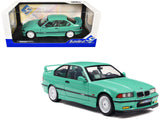 1991 BMW E36 M3 Solido Works Mint Green with Mint Green Interior 1/18 Diecast Model Car by Solido