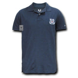 Military Polo Shirt,Coastguard, Navy, S