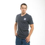 Military V-Neck Tee,Coastguard, Navy, 2X