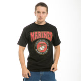 Classic Military T'S, Marines, Black, L