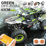 Mould King 18002 Technical Car Toys The MOC-19517 4WD RC Buggy Building Block Assembly Car Model Brick Set Kids Christmas Gift