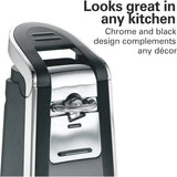 Hamilton Beach Smooth Touch Electric Automatic Can Opener Easy Push Down Lever Eliminates Sharp Edges Opens All Standard-Size