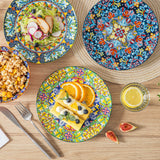 vancasso 6/12 Piece Porcelain Dinner Plates Crockery Breakfast Plate Set Scratch Resistant Flat Plates Dinnerware Set for 6