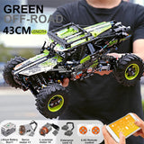 Mould King 18002 Technical Car Toys The MOC-19517 4WD RC Buggy Building Block Assembly Car Model Brick Set Kids Christmas Gift