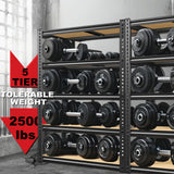 72"/60"H Garage Shelving Storage Shelves,2000LBS Capacity Heavy Duty Adjustable Storage Shelve For Closet