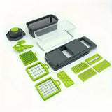14 in 1 Multifunctional Vegetable Chopper Onion Chopper Handle Food Grate Food Chopper Kitchen Vegetable Slicer Dicer Cut