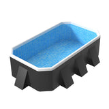 Outdoor Swimming Pool Foldable Big Capacity Non-Inflatable Family Pool Thickened Wear-Resistant for Summer Water Party Fun in the Sun