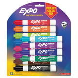 EXPO Low Odor Dry Erase Vibrant Color Markers ,MARKER,EXPO,LO,16/ST,AST