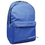 Standard Backpack, Blue with Black Zippers/Trim