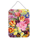 Caroline'S Treasures Summer Floral By Anne Searle Wall Or Door Hanging Prints Sase0953Ds1216, 16Hx12W, Multicolor