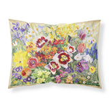 Caroline'S Treasures Spring Floral By Anne Searle Fabric Standard Pillowcase Sase0954Pillowcase, Multicolor
