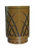 Saw40P-Ft-Bn-Vv Ergode Sawgrass Can - Decorative Waste Receptacle For City Streets, Malls, Parks, And Office Complexes. Durable