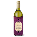 Goulish Menu Eye Screen Snake Soup Halloween Wine Bottle Beverage Insulator Beverage Insulator Hugger