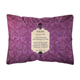 Caroline'S Treasures Goulish Menu Including Eye Screen Snake Soup Fabric Decorative Pillow, Large, Multicolor