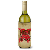 Hex Marks The Spot Halloween Wine Bottle Beverage Insulator Beverage Insulator Hugger