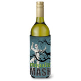 Monster Mash With Mummy Halloween Wine Bottle Beverage Insulator Beverage Insulator Hugger