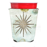 Shells Navagation Star Red Solo Cup Beverage Insulator Hugger