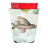 Fish Red Solo Cup Beverage Insulator Hugger