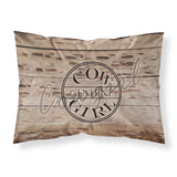 Caroline'S Treasures Sb3056Pillowcase Genuine Cow Girl Branded Moisture Wicking Fabric Standard Pillowcase, Large, Multicolor,
