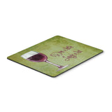 Caroline'S Treasures Wine A Little Laugh A Lot Mouse Pad/Hot Pad/Trivet (Sb3067Mp)