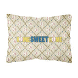 Caroline'S Treasures Sb3076Pw1216 Home Sweet Home Canvas Fabric Decorative Pillow, Large, Multicolor