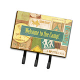Caroline'S Treasures Sb3080Th68 Welcome To The Camp Leash Or Key Holder, Large, Multicolor