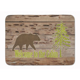 Caroline'S Treasures Welcome To The Cabin Floor Mat, 19 X 27, Multicolor