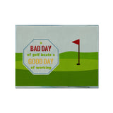 Caroline'S Treasures Sb3091Plmt A Bad Day At Golf Fabric Placemat, Multicolor