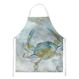 Caroline'S Treasures Sc2004Apron Blue Crab #2 Watercolor Kitchen-Aprons