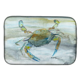 Caroline'S Treasures Sc2004Ddm Blue Crab #2 Watercolor Dish-Drying-Mats, 14X21, Multicolor